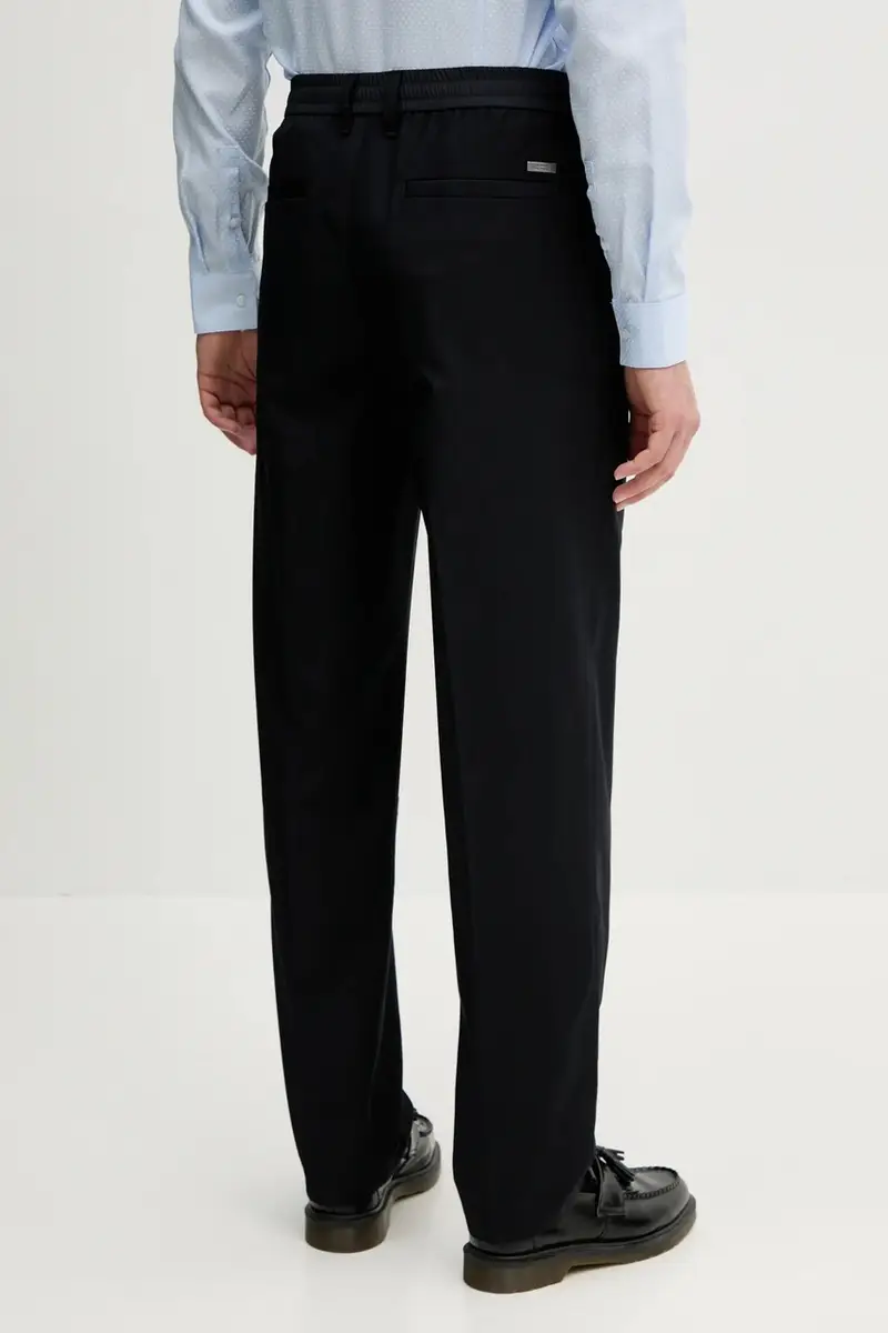 pantaloni uomo colore blu navy XM000207 AF12041 miniatura 3