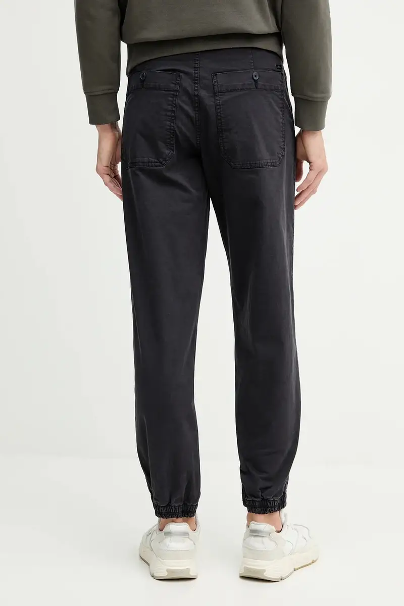 pantaloni uomo colore blu navy XM001209 AF16680 miniatura 3