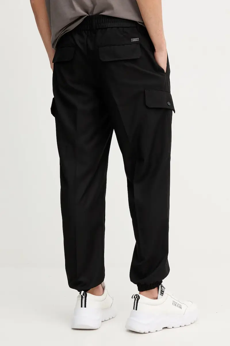 pantaloni uomo colore nero XM001208 AF12041 miniatura 3