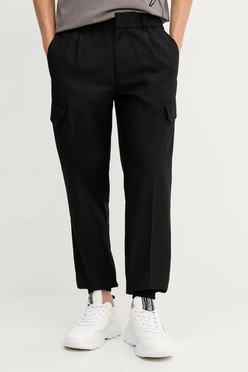 pantaloni uomo colore nero XM001208 AF12041