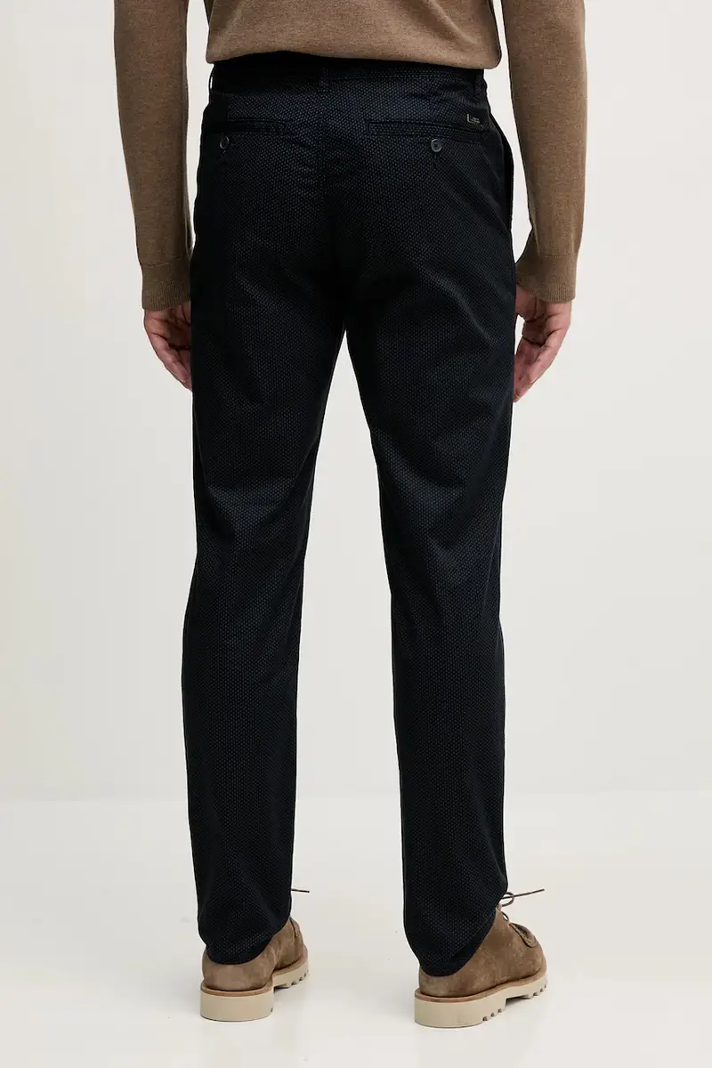 pantaloni uomo colore verde XM000626 AF13183 Blu navy miniatura 3