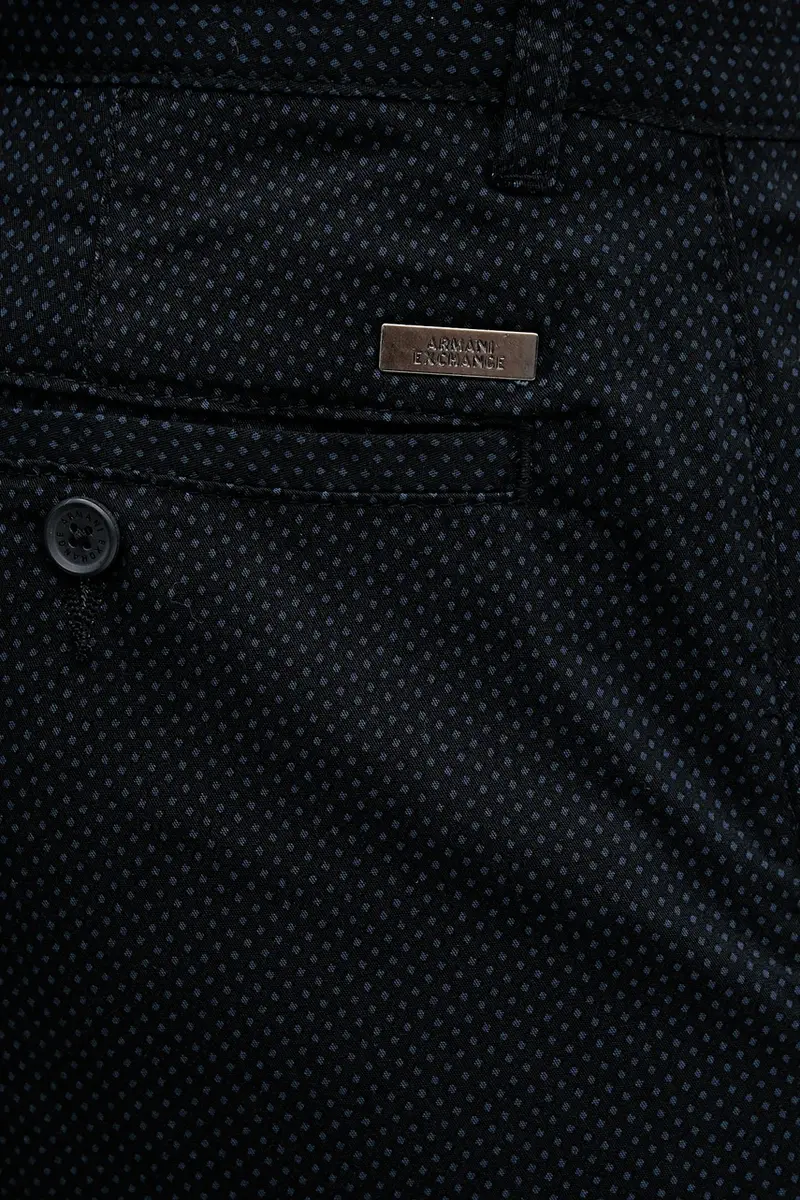 pantaloni uomo colore verde XM000626 AF13183 Blu navy miniatura 4