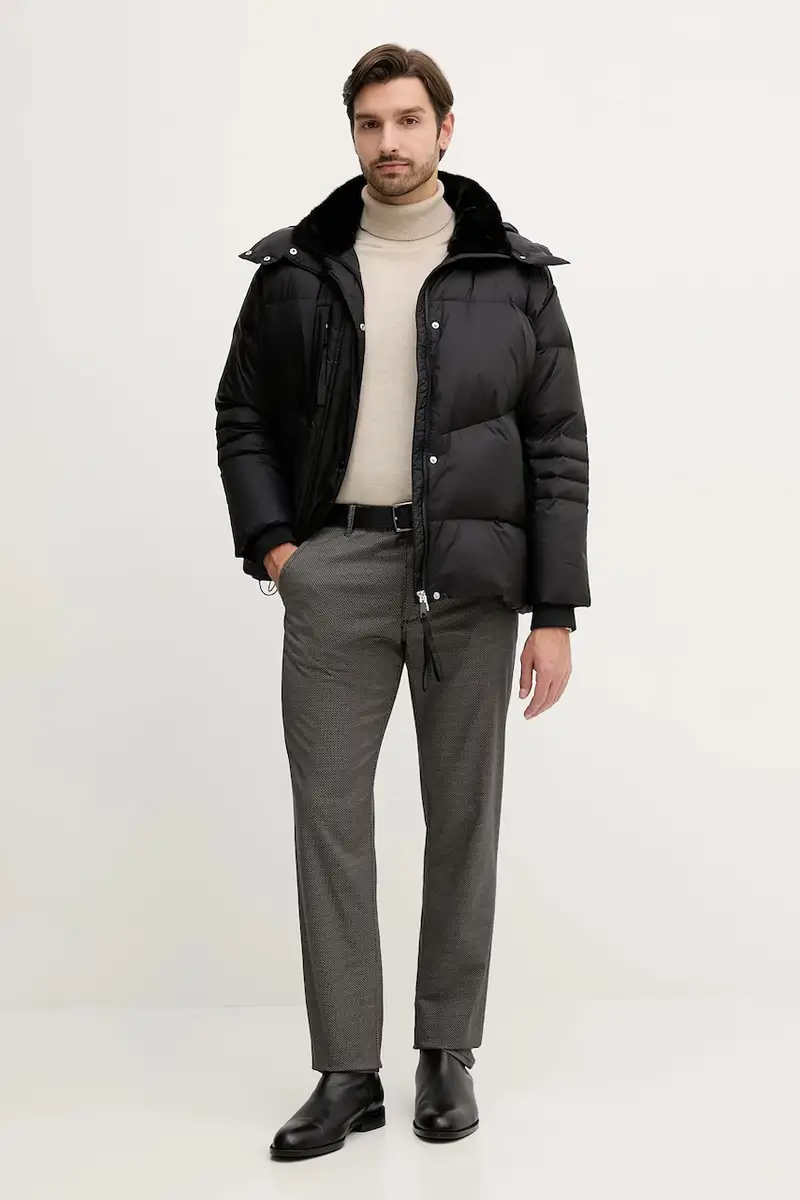 pantaloni uomo colore verde XM000626 AF13183 Marrone miniatura 2