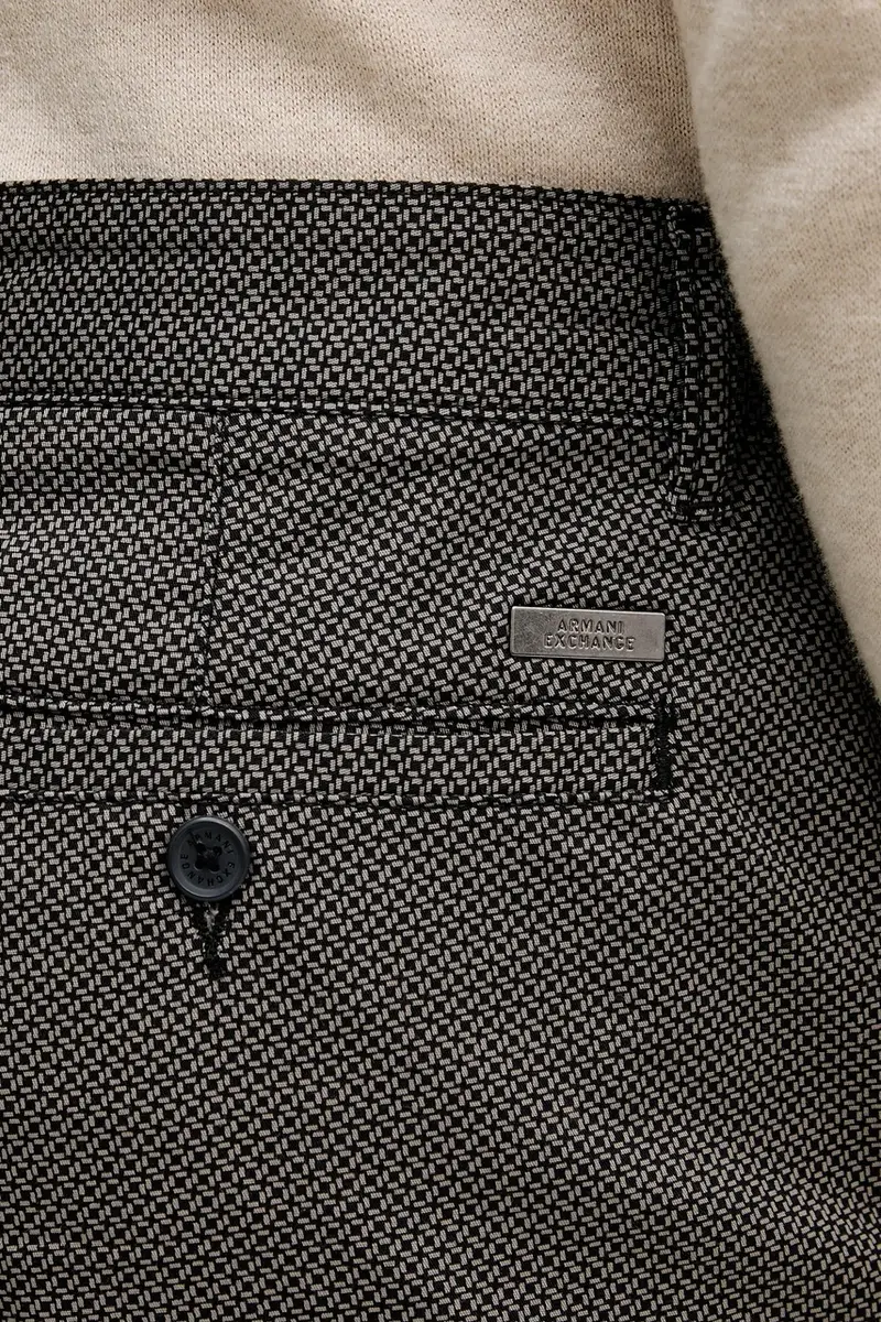 pantaloni uomo colore verde XM000626 AF13183 Marrone miniatura 4