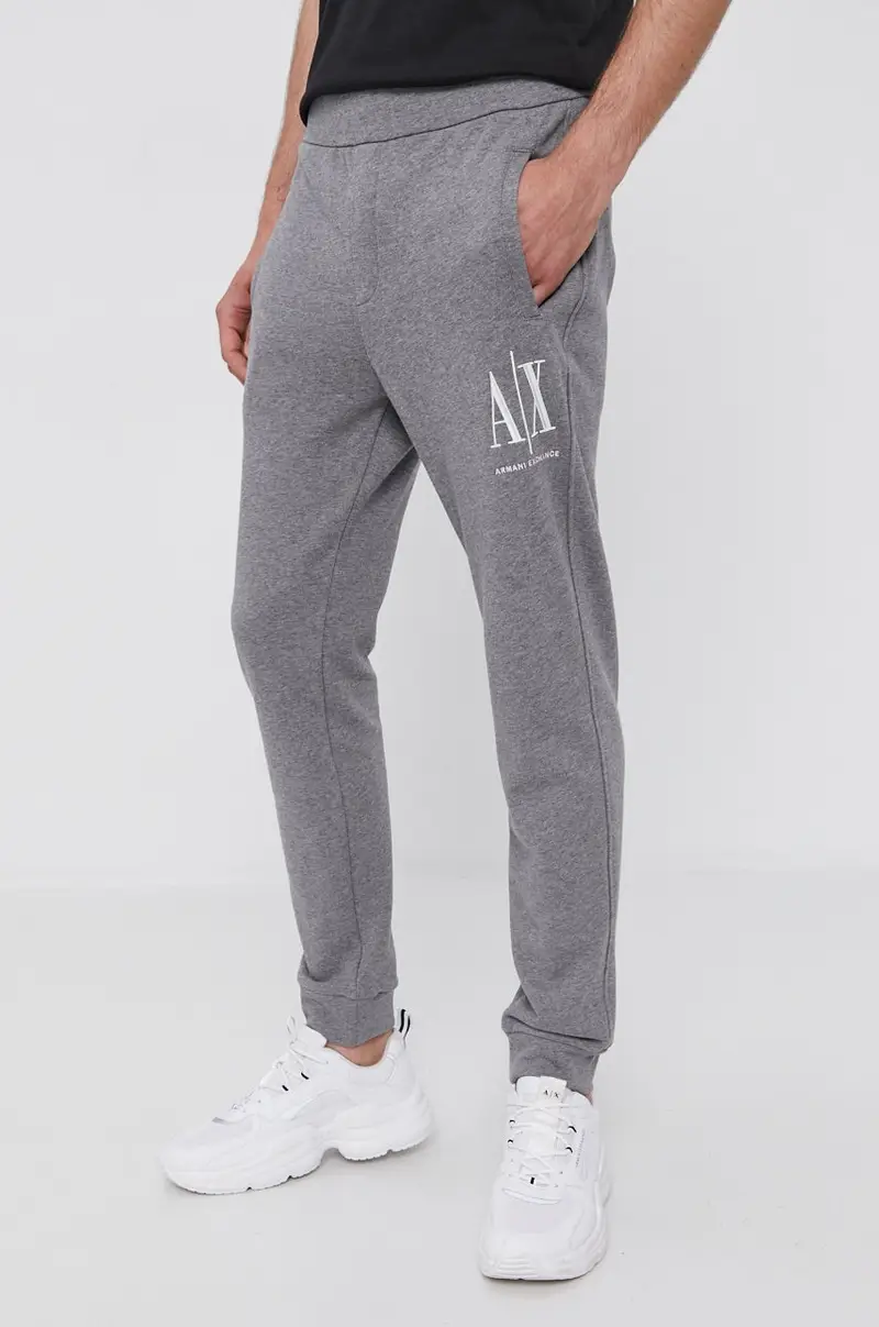 pantaloni uomo Grigio