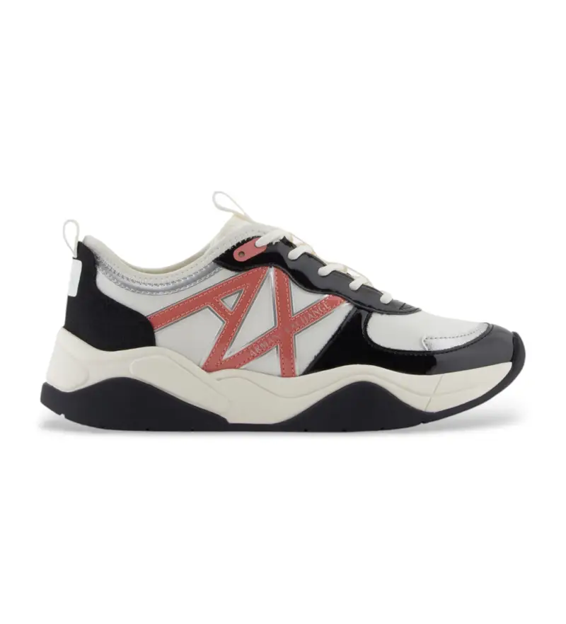 per donna. XDX039XV311MZ287 Sneakers in pelle scamosciata nera (35), Nero, Basso, Stringhe, Casual