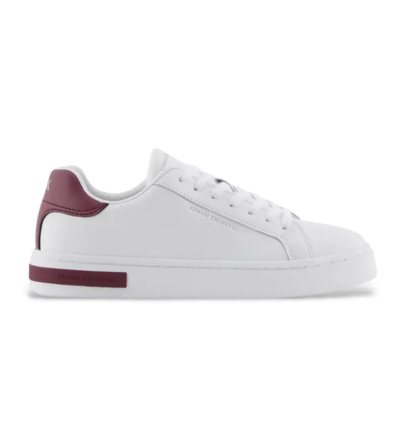 per donna. XW000295AF11912MZ295 Sneakers esclusive in pelle bianca (35), Bianco, Basso, Stringhe, Casual