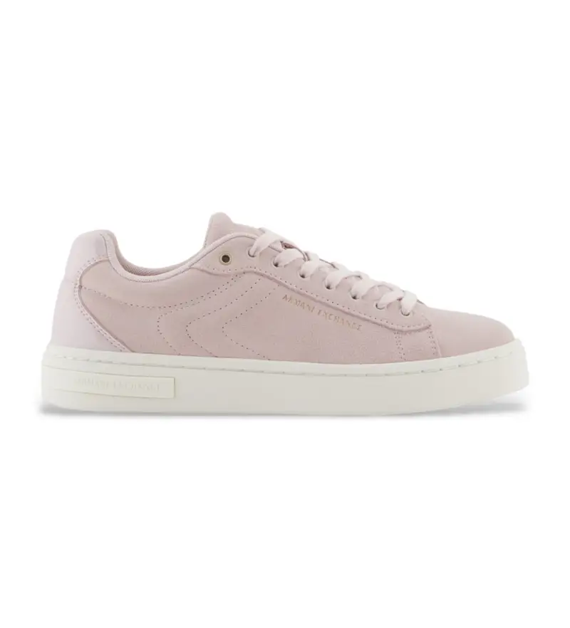 per donna. XW001619AF17445U4012 Sneakers in pelle rosa Groove (35), Basso, Stringhe, Casual