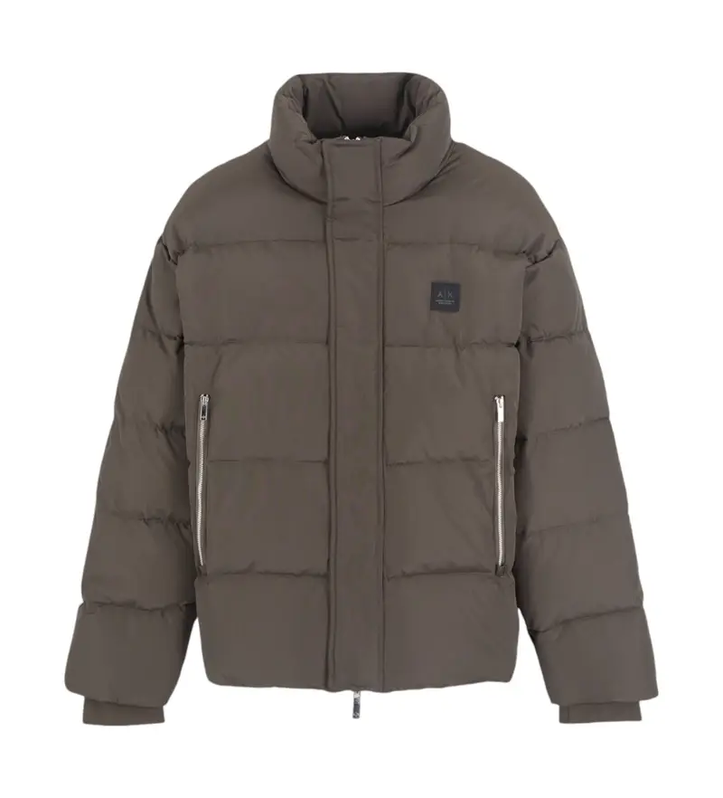 per uomo. XM000032AF10323U8119 Giacca trapuntata verde (M), Casual, Poliestere