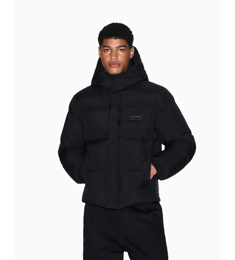 per uomo. XM001098AF16340UC001 Cappotto di design nero (S), Casual, Poliamide