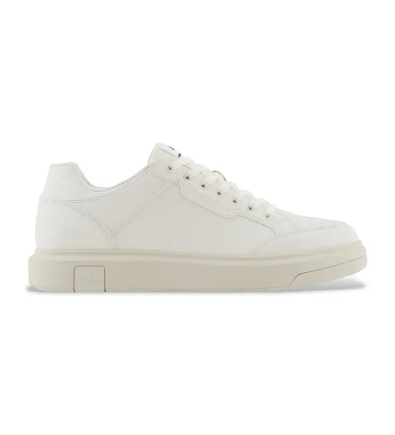 per uomo. XM001722AF17537U0011 Ispira le sneakers bianche (45), Bianco, Basso, Stringhe, Casual Pelle