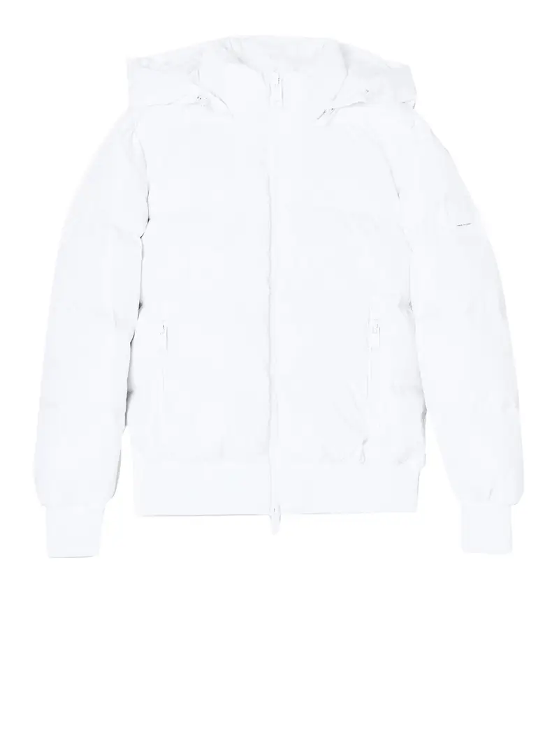 piumino armani exchange da donna - bianco