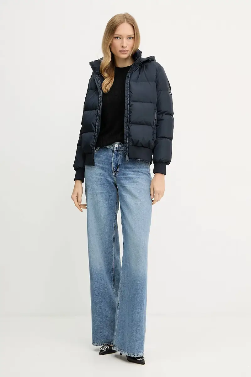 piumino colore blu navy XW000228 AF12286 miniatura 2