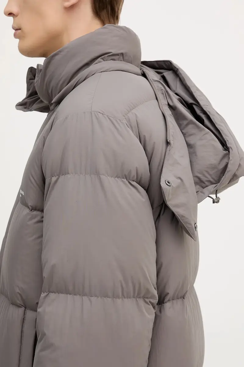 piumino colore grigio XM001846 AF16340 miniatura 5