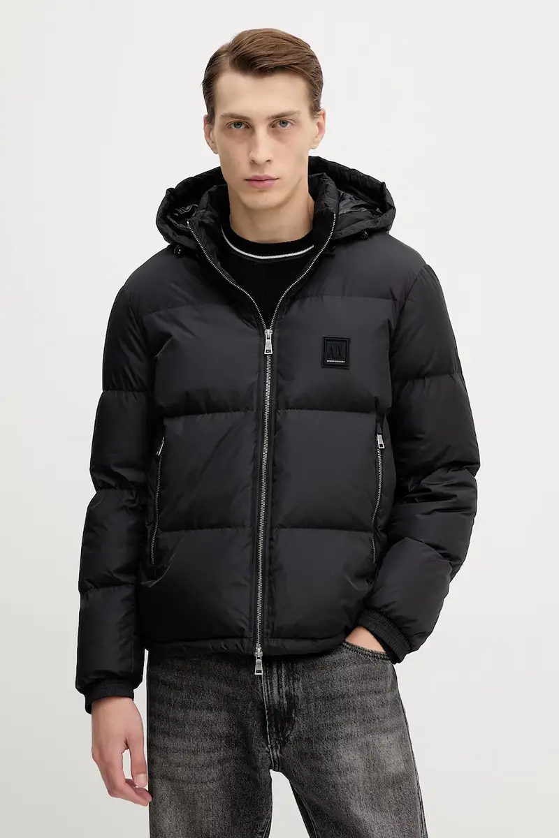 piumino colore nero XM000348 AF12286