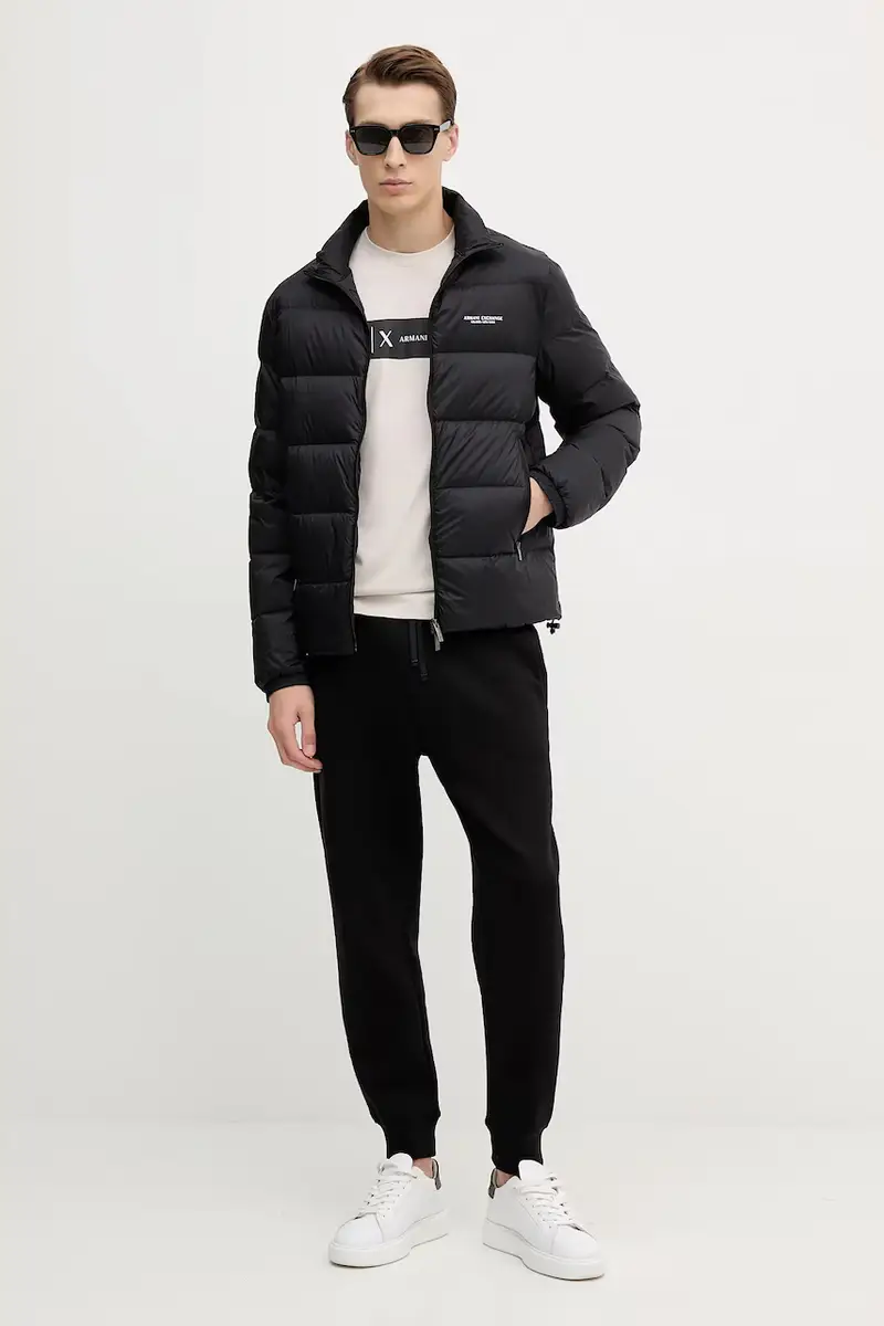 piumino colore nero XM001575 AF16927 miniatura 2