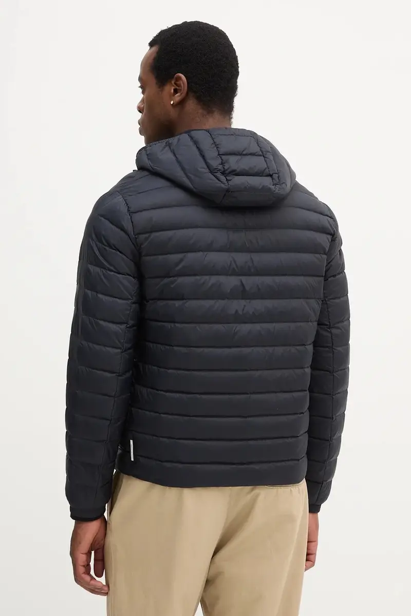 piumino colore nero XM001577 AF16927 Blu navy miniatura 3