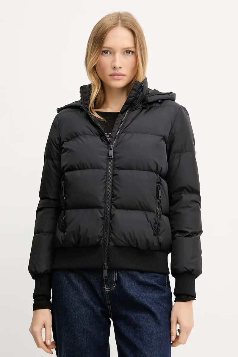 piumino colore nero XW000228 AF12286