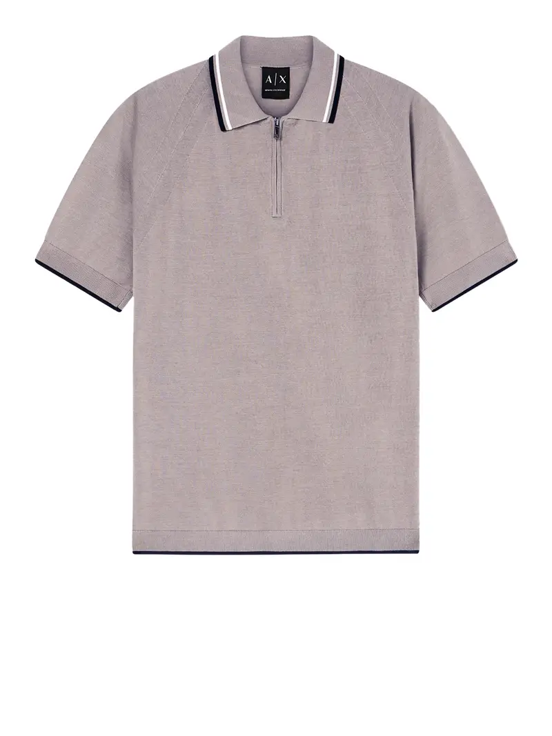 polo armani exchange da uomo - beige