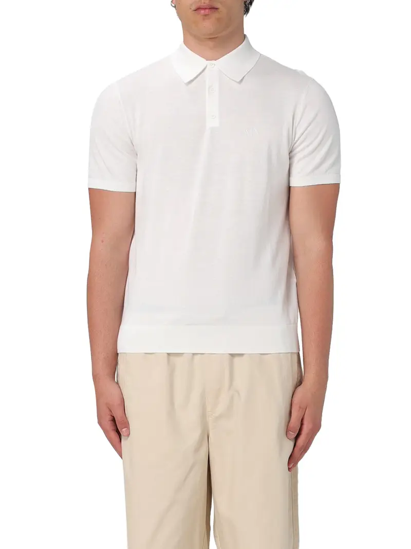 polo armani exchange da uomo - bianco