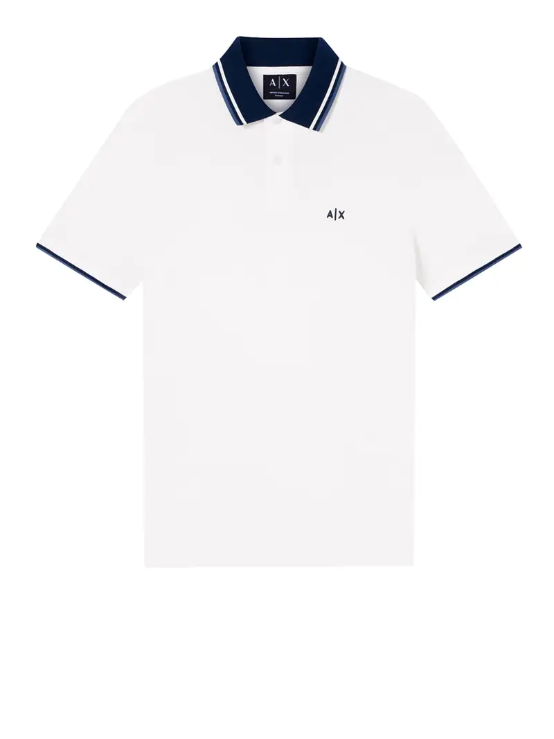 polo armani exchange da uomo - bianco