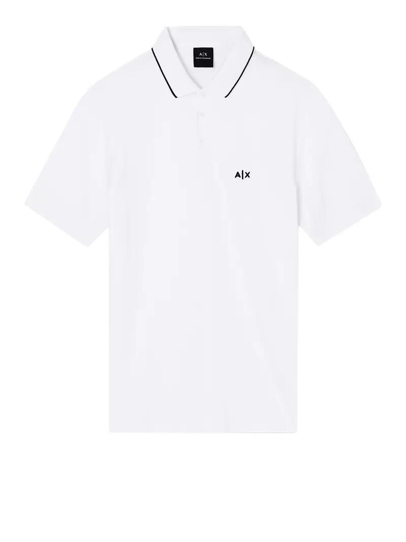 polo armani exchange da uomo - bianco