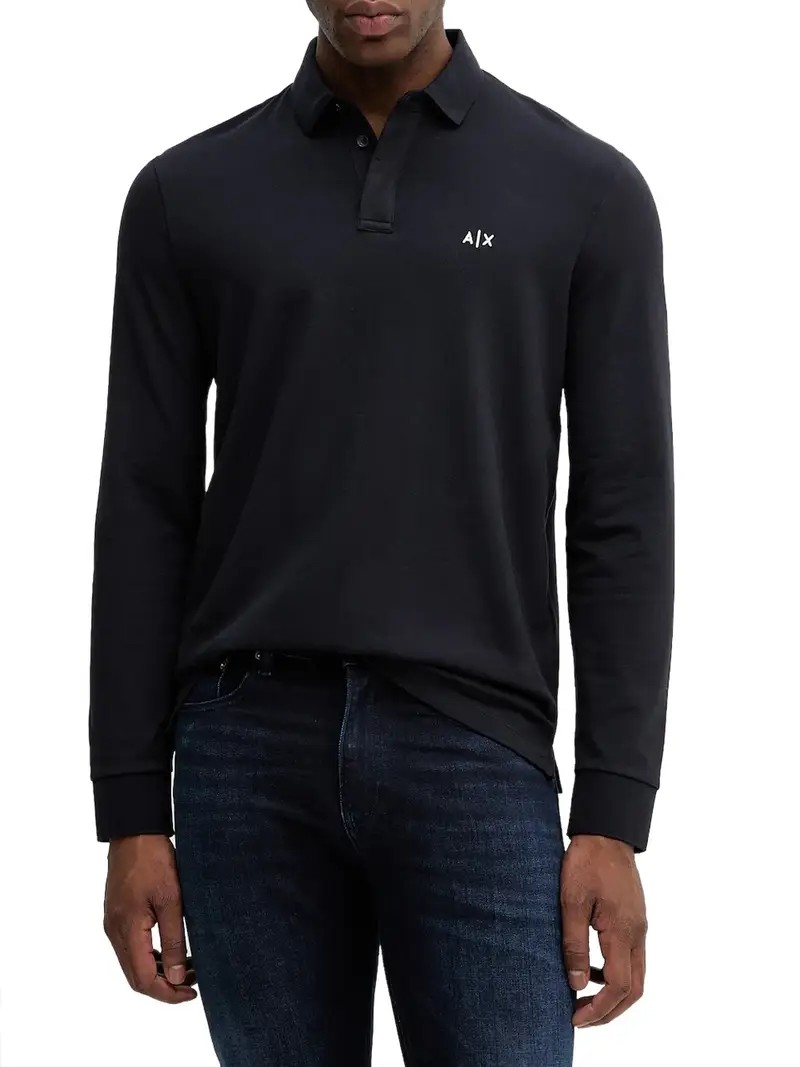 Armani Exchange Polo Uomo Blu 3471950