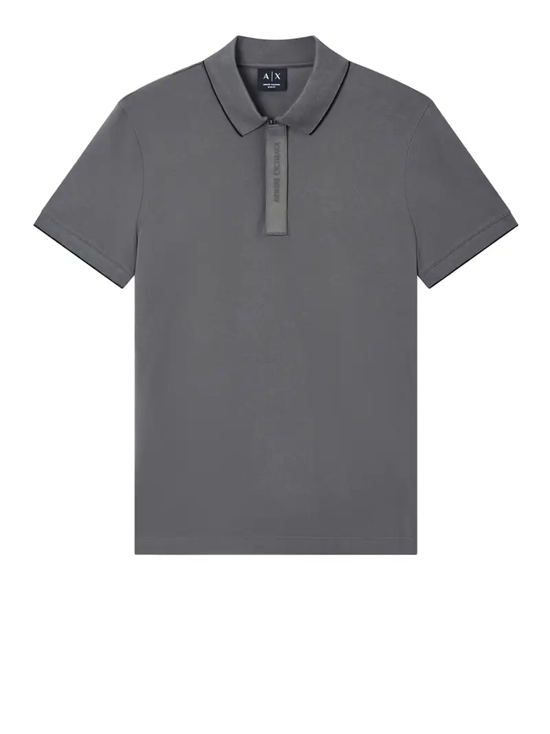 polo armani exchange da uomo - grigio