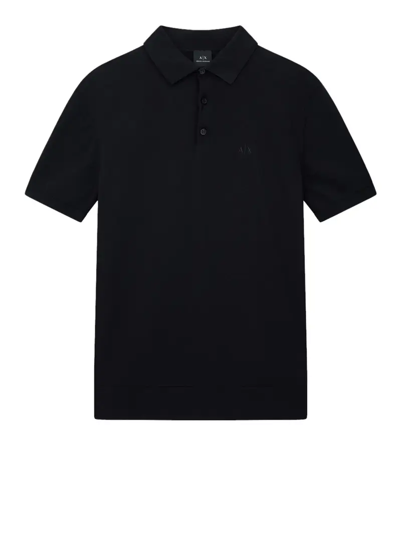 polo armani exchange da uomo - nero
