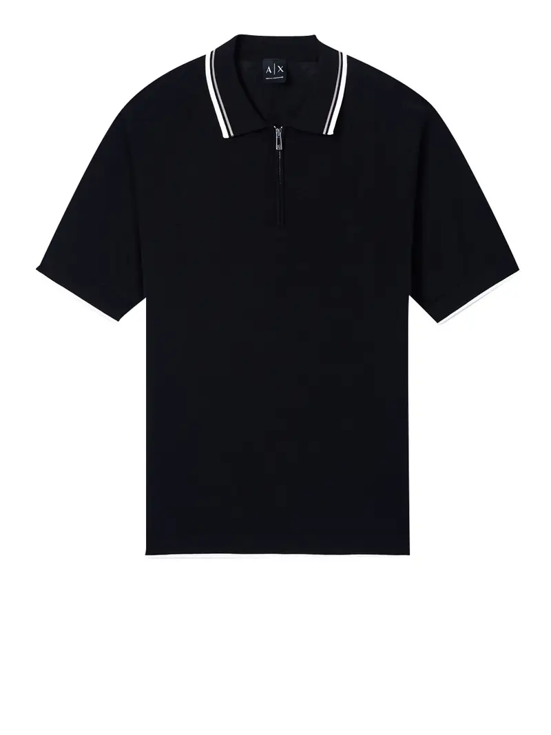 polo armani exchange da uomo - nero