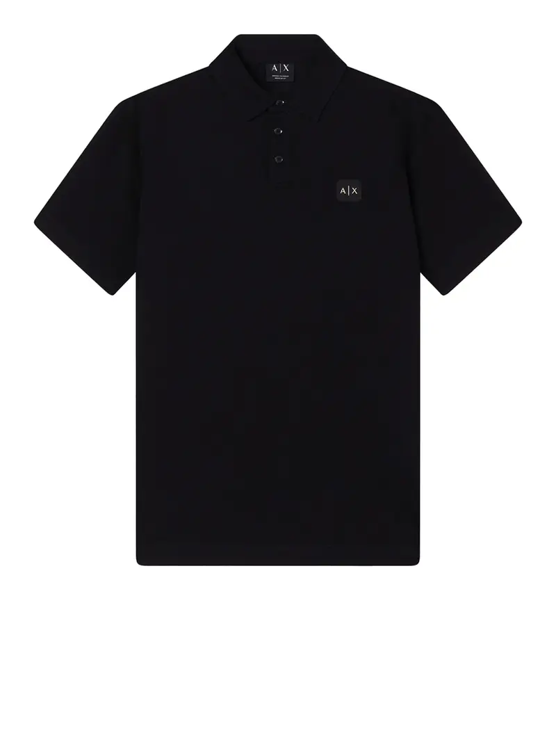 polo armani exchange da uomo - nero