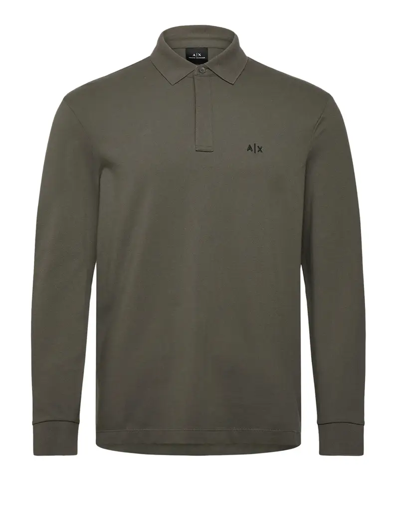 Armani Exchange Polo Uomo Verde 3472383