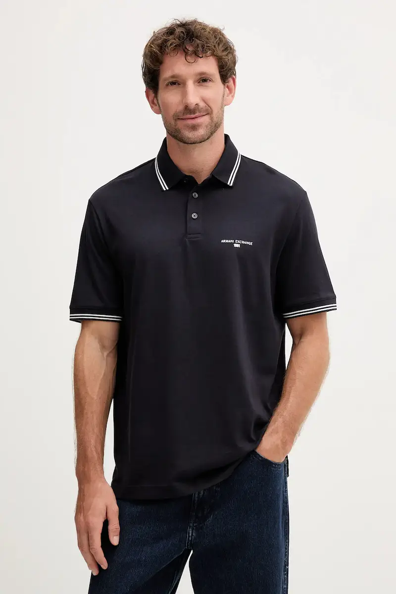 Armani Exchange Polo Blu 4182262