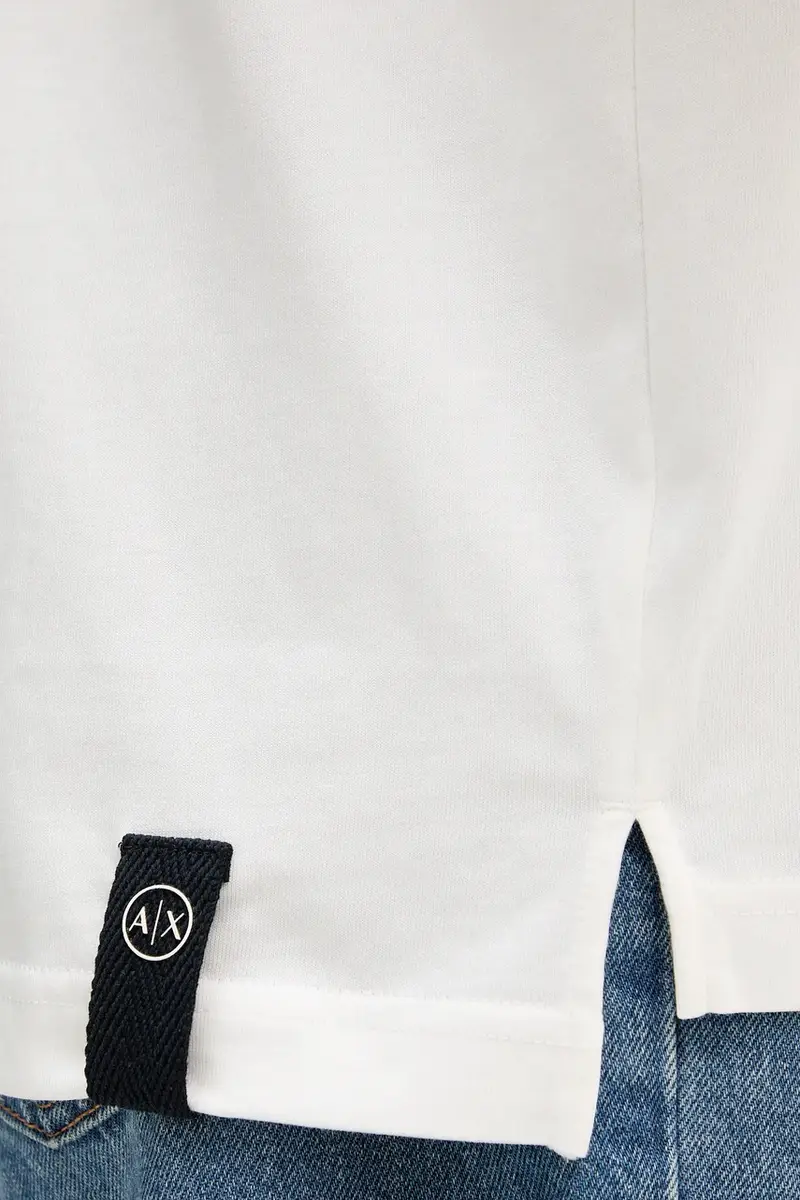 Armani Exchange Polo Uomo Beige 3572298 miniatura 4