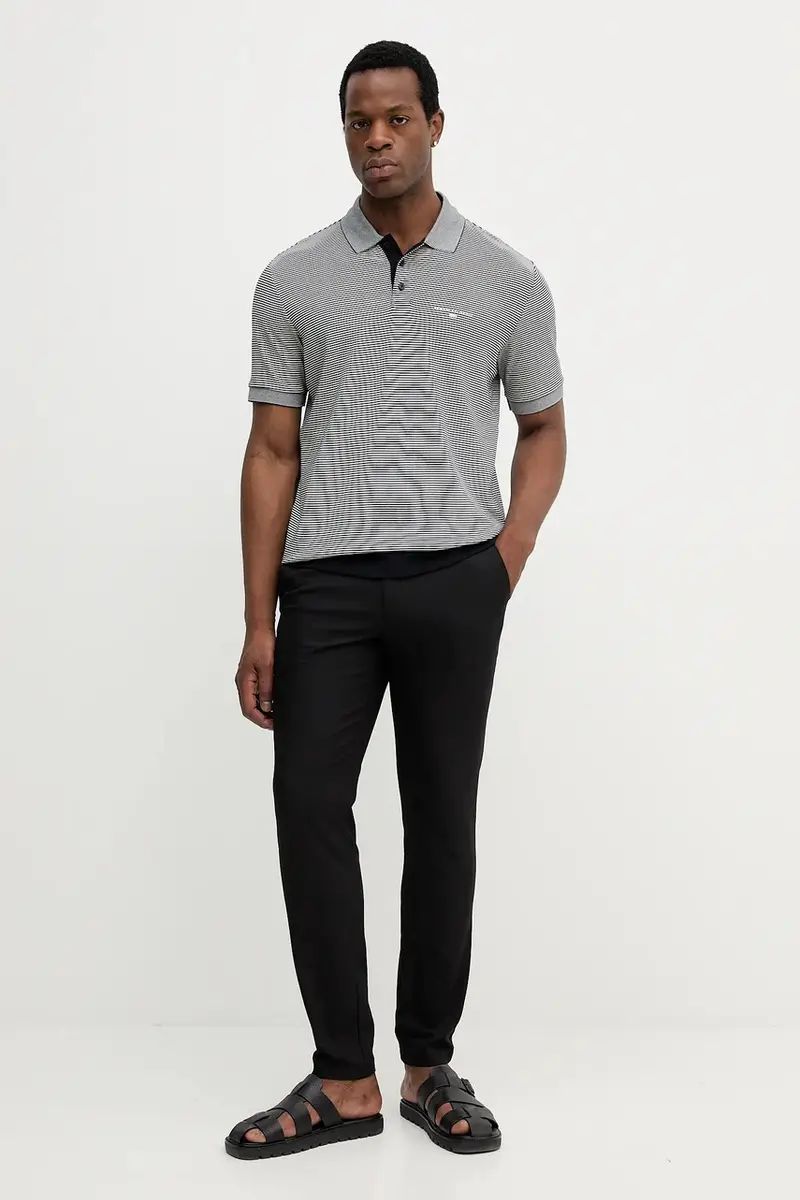 Armani Exchange Polo Uomo Blu 3593015 miniatura 2