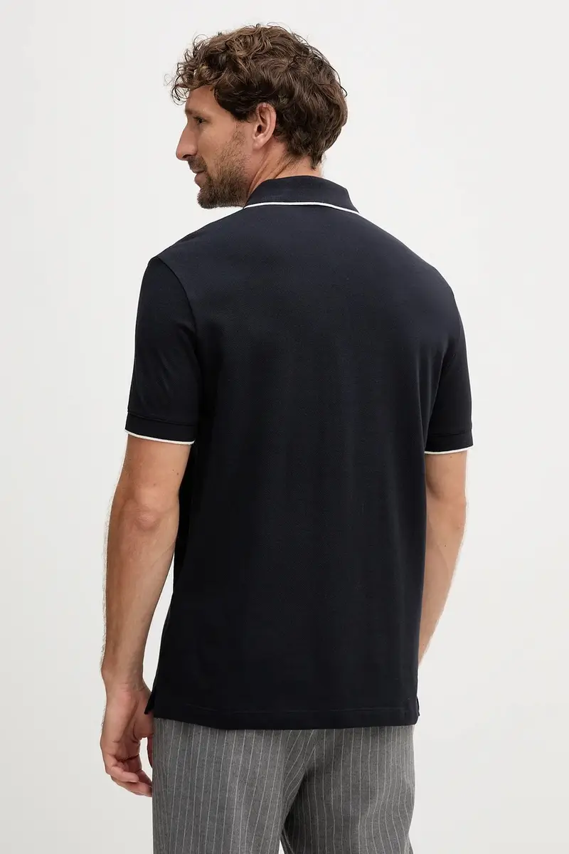 Armani Exchange Polo Uomo Blu 2982715 miniatura 3