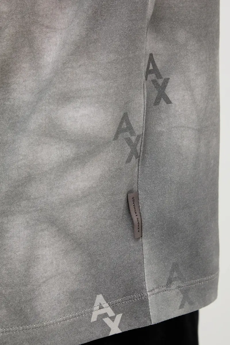 Armani Exchange Polo Uomo Grigio 3610402 miniatura 5