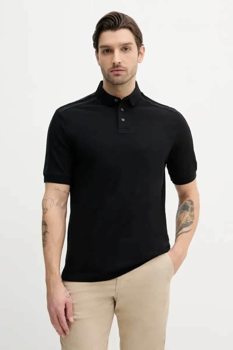 Armani Exchange Polo Uomo Nero 3455019