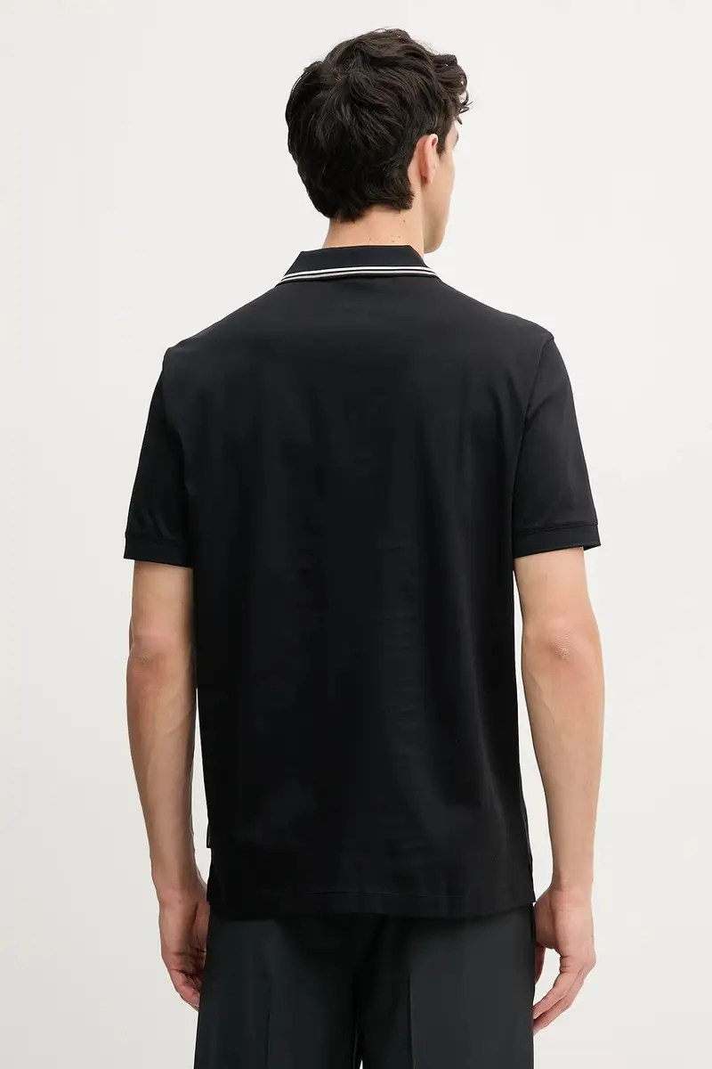 Armani Exchange Polo Uomo Nero 3335841 miniatura 3
