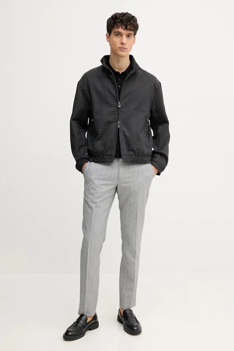 Armani Exchange Polo Uomo Nero 3336817 miniatura 2