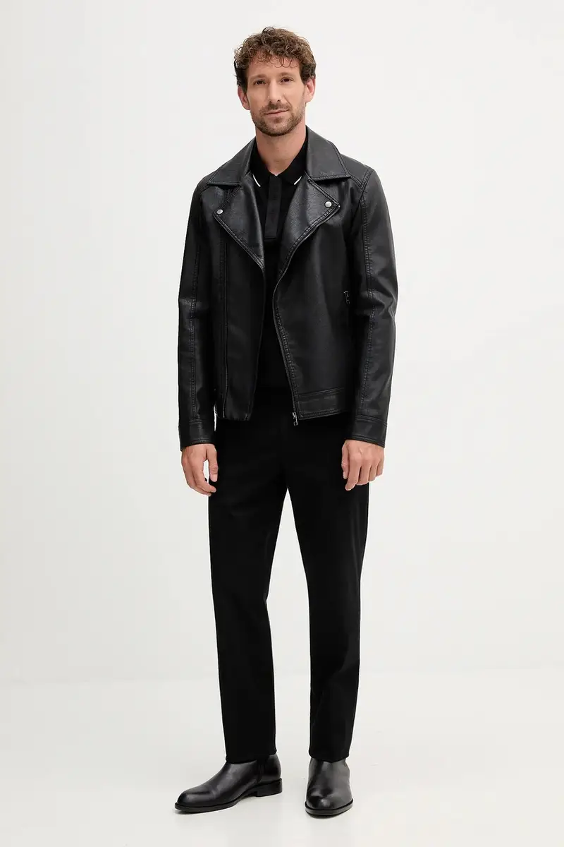 Armani Exchange Polo Uomo Nero 3152239 miniatura 2