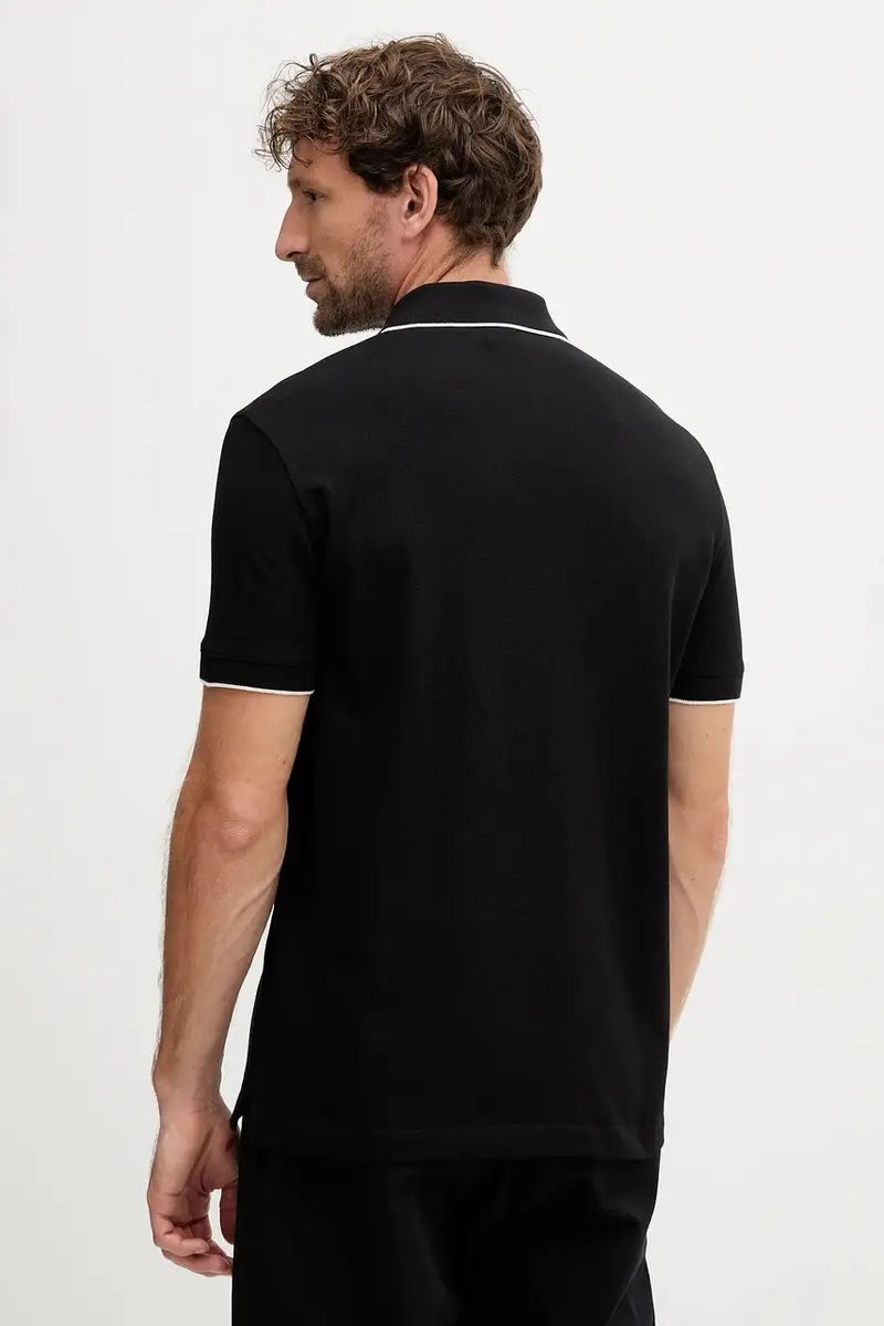 Armani Exchange Polo Uomo Nero 3152239 miniatura 3