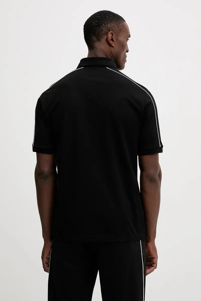 Armani Exchange Polo Uomo Nero 3777436 miniatura 3
