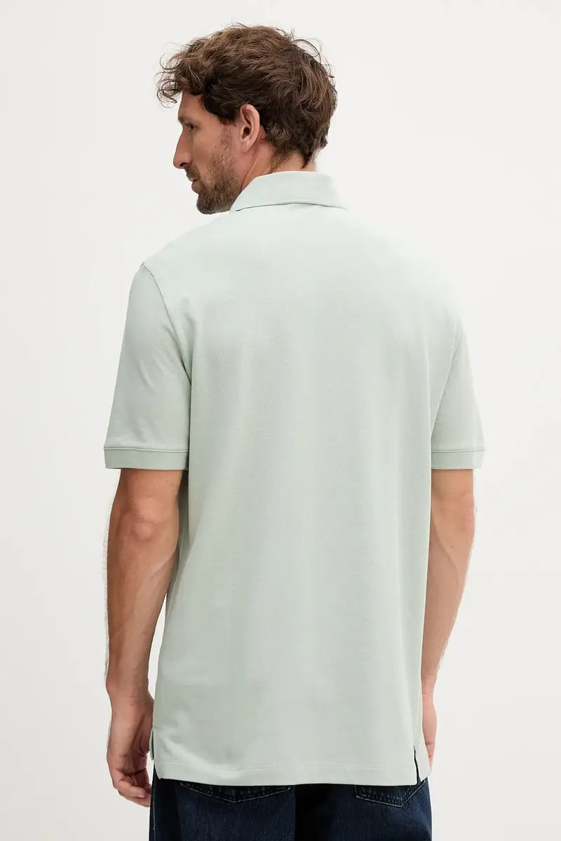 Armani Exchange Polo Uomo Verde 3669209 miniatura 2