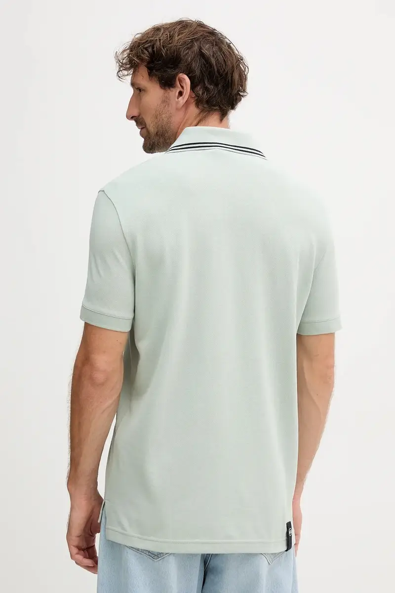 Armani Exchange Polo Uomo Verde 3669203 miniatura 2