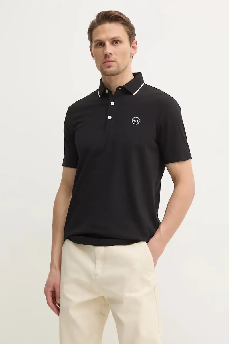 Armani Exchange Polo Nero 2520293