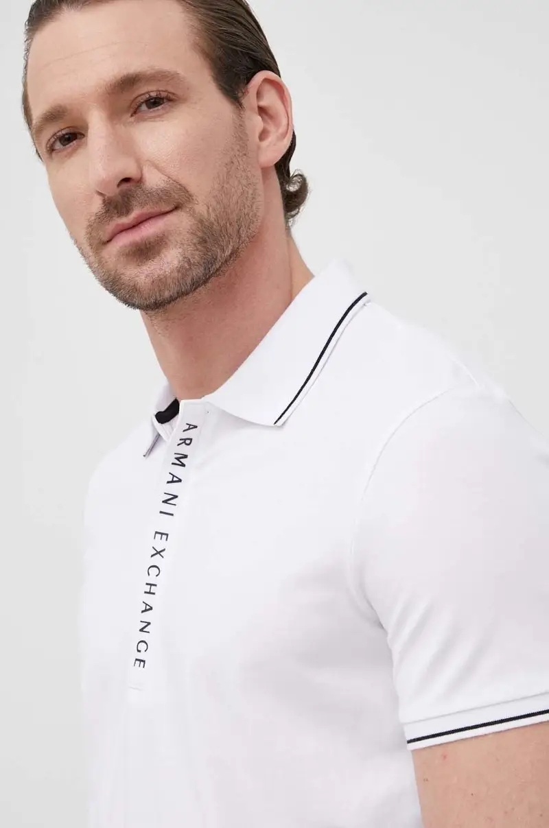 Armani Exchange Polo Uomo Bianco 2217206