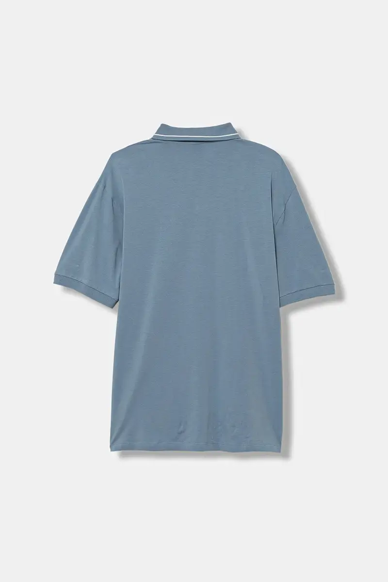 Armani Exchange Polo Uomo Blu 3581365 miniatura 2