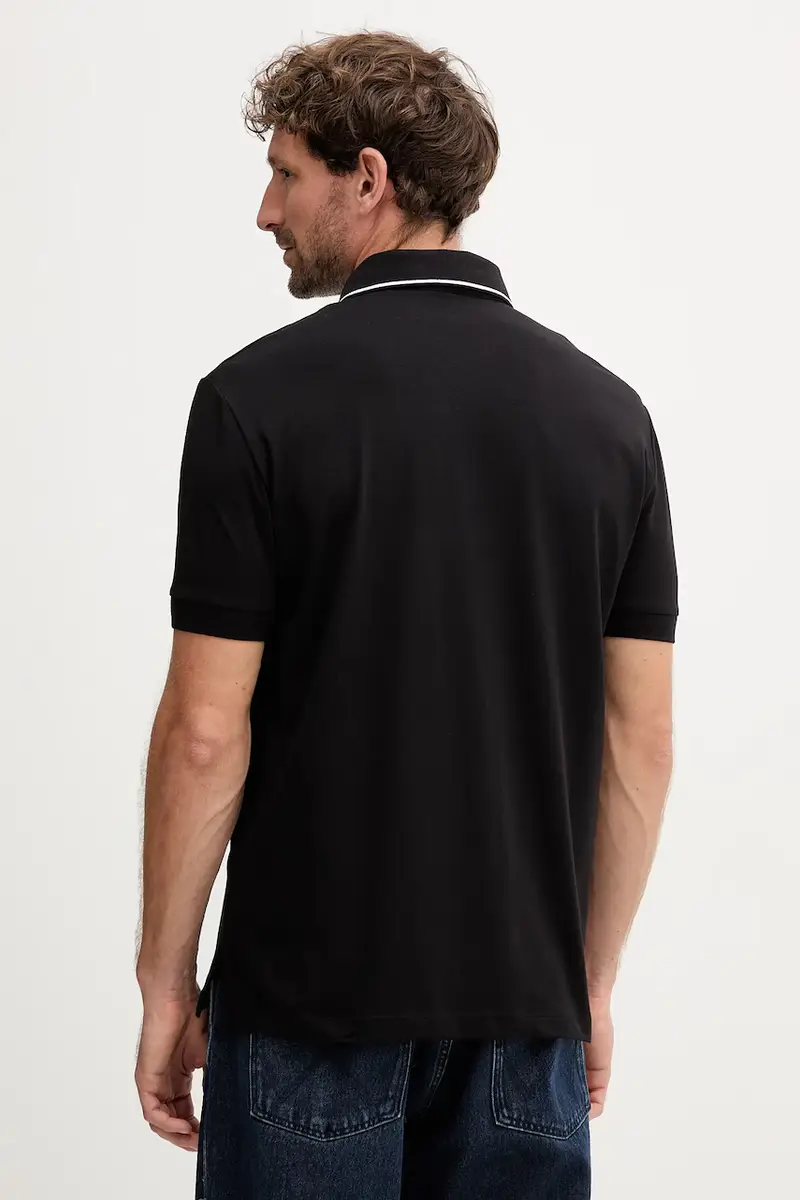 Armani Exchange Polo Uomo Nero 3152267 miniatura 2