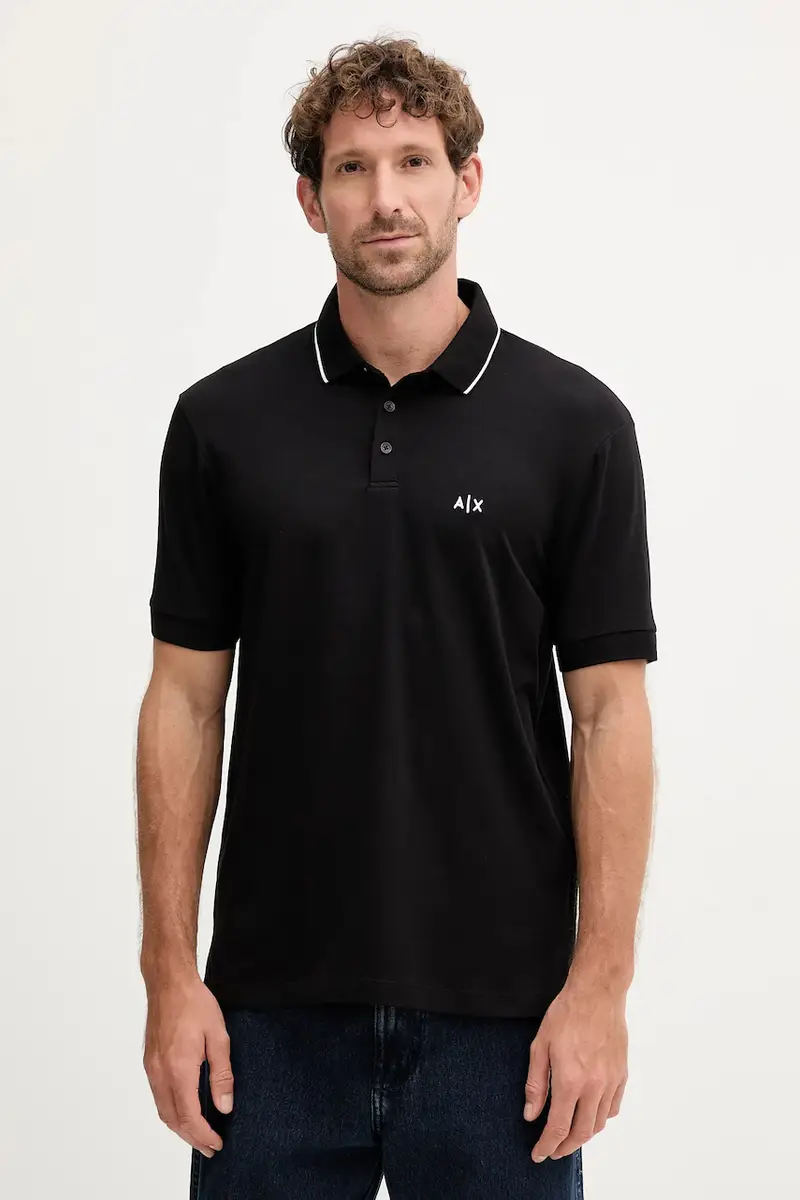 Armani Exchange Polo Uomo Nero 3152267